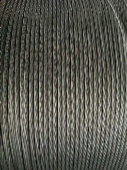 ASTM A475 zinc coated steel wire strand