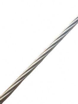 1/4'' 1x7 galvanized steel wire strand for greenhouse